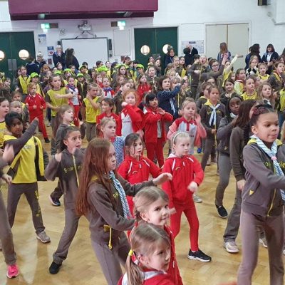 Rainbows and Brownies at Dance Workshop